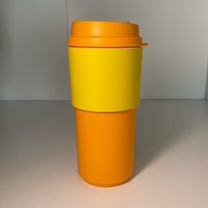 Tupperware - Orange Eco+ To-Go Cup